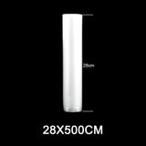 Vacuum Food Saver Sealer Bags Rolls 12/15/17/20/25/28/30cmx500cm Sous Vide Storage Packaging bag for Meat Fruits Vegetables Nuts