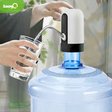saengQ Electric Water Dispenser Water Bottle Pump USB Charging Automatic Portable Pump Bottle Electric Water Pump