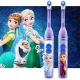 Oral B Kid's Toothbrush Rotating Brush Head Soft Bristle Gentle Oral Clean AA Battery Power Electric Toothbrush for Child Age 3+
