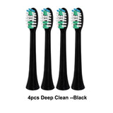 Sarmocare 2 pcs/lot Toothbrushes Head for S100 and S200 Ultrasonic Sonic Electric Toothbrush Fit Electric Toothbrushes Head
