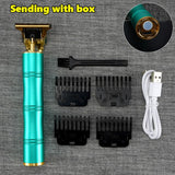 New Electric Hair Trimmer Cordless Shaver Beard Trimmer Electric Shaver for Men 0mm Men Barber Hair Cutting Machine For Men