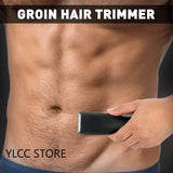 Professional Electric Groin Hair Trimmer Body Groomer for Men IPX6 Waterproof Wet/Dry Clippers Ultimate Male Hygiene Razor Face
