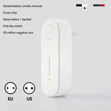 Portable Air Purifier Anion Air Purification Xiomi Air Freshener Ionizer Cleaner Dust Cigarette Smoke Remover Toilet Deodorant