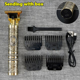 New Electric Hair Trimmer Cordless Shaver Beard Trimmer Electric Shaver for Men 0mm Men Barber Hair Cutting Machine For Men