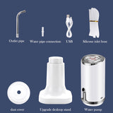 Portable Automatic Dispenser Water Bottle Pump Mini Barreled Water Electric Pump USB Charge Wireless Water Pump Bottle Switch