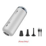 New Powerful Air Storage Pump Inflator 390L/Minute USB Recharable for Home Outdoor Travelling Camping Clothes Vacuum Storage Bag