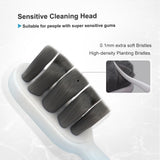 Sarmocare 2 pcs/lot Toothbrushes Head for S100 and S200 Ultrasonic Sonic Electric Toothbrush Fit Electric Toothbrushes Head