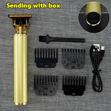 New Electric Hair Trimmer Cordless Shaver Beard Trimmer Electric Shaver for Men 0mm Men Barber Hair Cutting Machine For Men