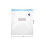 Vacuum Food Storage Zipper Bags Reusable BPA-Free Sous Vide Bags with Vacuum Hand Pump Fruit Meat Nut Vacuum Sealer Saver Bag