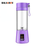 Portable Blender Mixer Electric Juicer Machine Smoothie Blender Mini Food Processor Personal Blender USB Juice Blenders