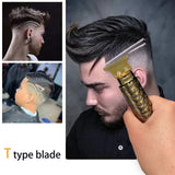 T9 Electric Hair Clipper Hair Cutting Machine T9 Trimmer For Men Razor LCD display Beard Trimmer Men's Shaver Gift USB Charge