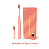 Seago Electric Toothbrush Teethwhitening Toothbrush 1AAA Battery Personal Care Appliances Acoustic Wave with Replacement Heads