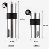 New Manual Coffee Grinder Mini Hand Conical Burr Espresso Grinder Coffee Been Mill Tools Ceramic Movement for Handmade Coffee
