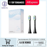 SOOCAS X3 X1 X5 Replacement Toothbrush Heads SOOCARE X1 X3 Sonic Electric Tooth Brush Head Original Nozzle Jets Smart Toothbrush