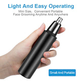 Professional Men Nose Hair Trimmer Portable Hair Clipper Electric Nose Hair Razor Washable USB Styling Care Tool