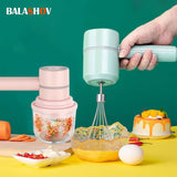 Wireless Food Mixer Electric Milk Frother Egg Beater Bubble Maker Whisk For Coffee Cappuccino Blender Baby Complementary Mixer