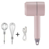 Portable Electric Food Mixer Wireless Hand Blender 3 Speeds High Power Dough Blender Egg Beater Baking Hand Mixer Kitchen Tools