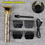 New Electric Hair Trimmer Cordless Shaver Beard Trimmer Electric Shaver for Men 0mm Men Barber Hair Cutting Machine For Men