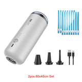 New Powerful Air Storage Pump Inflator 390L/Minute USB Recharable for Home Outdoor Travelling Camping Clothes Vacuum Storage Bag