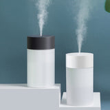 Ultrasonic Air Humidifier 260ML Mini LED Lamp USB Essential Oil Diffuser Car Purifier Aroma Anion Mist Maker With Romantic Light