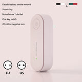Portable Air Purifier Anion Air Purification Xiomi Air Freshener Ionizer Cleaner Dust Cigarette Smoke Remover Toilet Deodorant