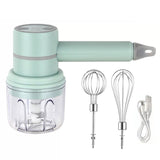 Wireless Food Mixer Electric Milk Frother Egg Beater Bubble Maker Whisk For Coffee Cappuccino Blender Baby Complementary Mixer
