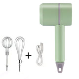 Portable Electric Food Mixer Wireless Hand Blender 3 Speeds High Power Dough Blender Egg Beater Baking Hand Mixer Kitchen Tools