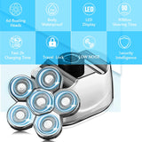 Replacement Electric Shaver Head  6 Blade Electric Razor Cutter Heads Men's Safety Razor Blades Face care Shaving blades