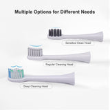 Sarmocare 2 pcs/lot Toothbrushes Head for S100 and S200 Ultrasonic Sonic Electric Toothbrush Fit Electric Toothbrushes Head