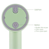 USB 2 In 1 Wireless Electric Garlic Chopper Masher Whisk Egg Beater 3-Speed Control with 2 Mixing Rods Kitchen Handheld Frother