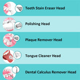 Sonic Dental Scaler Teeth Whitening Ultrasonic Tooth Cleaner Portable Smoke Stains Tartar Plaque Electric Tooth Calculus Remover
