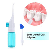 Oral Irrigators Water Dental Flosser 90ML Thread Water Teeth Cleaning Toothpicks Mini Irrigator Dental Floss