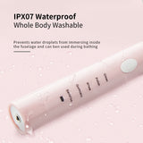 RU Super Sonic Electric Toothbrushes for Adults Kid Smart Timer Whitening Toothbrush IPX7 Waterproof USB Rechargeable Version